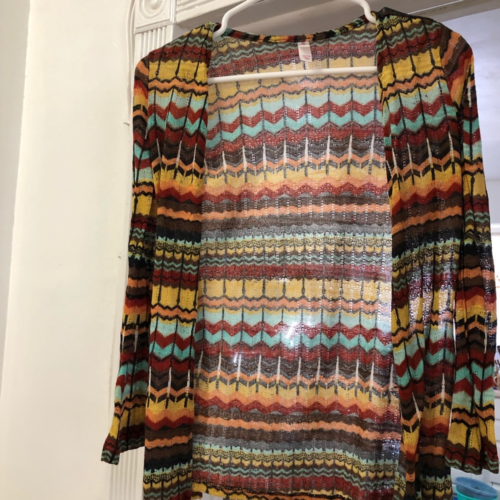 Xhilaration Sheer Cardigan Boho Women’s Size XS